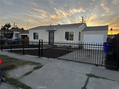 A home in Compton