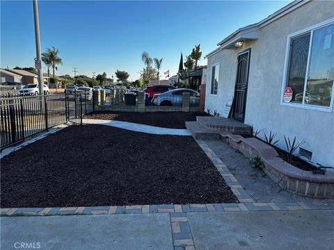 A home in Compton