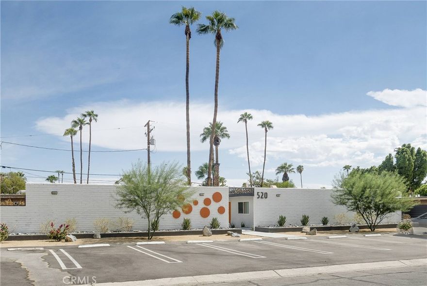 Seller Financing Available!



The Dots Apartments was completely renovated and is in excellent condition offering the new owner a turnkey, low-maintenance asset with immediate cash flow. The properties highly desirable unit mix consist of all two-bedroom one-bathroom units with private patios/backyards. Tenants enjoy open floor plans, large double-pane windows, and high-quality vinyl plank flooring. Each unit includes a stacked washer and dryer. Units are separately metered for electricity and gas. There are over 10% upside rents through annual rent increases. 



The Dots Apartments displays a sought after, modern atmosphere and consists of one single story building constructed of wood frame, stucco exteriors, and concrete slab foundation atop of .23 acres of land. The exterior has been enhanced with new paint, new windows, new landscaping, new lighting, and new asphalt. Additionally, the prime location provides easy access to Palm Springs' renowned dining, entertainment, and cultural hotspots.