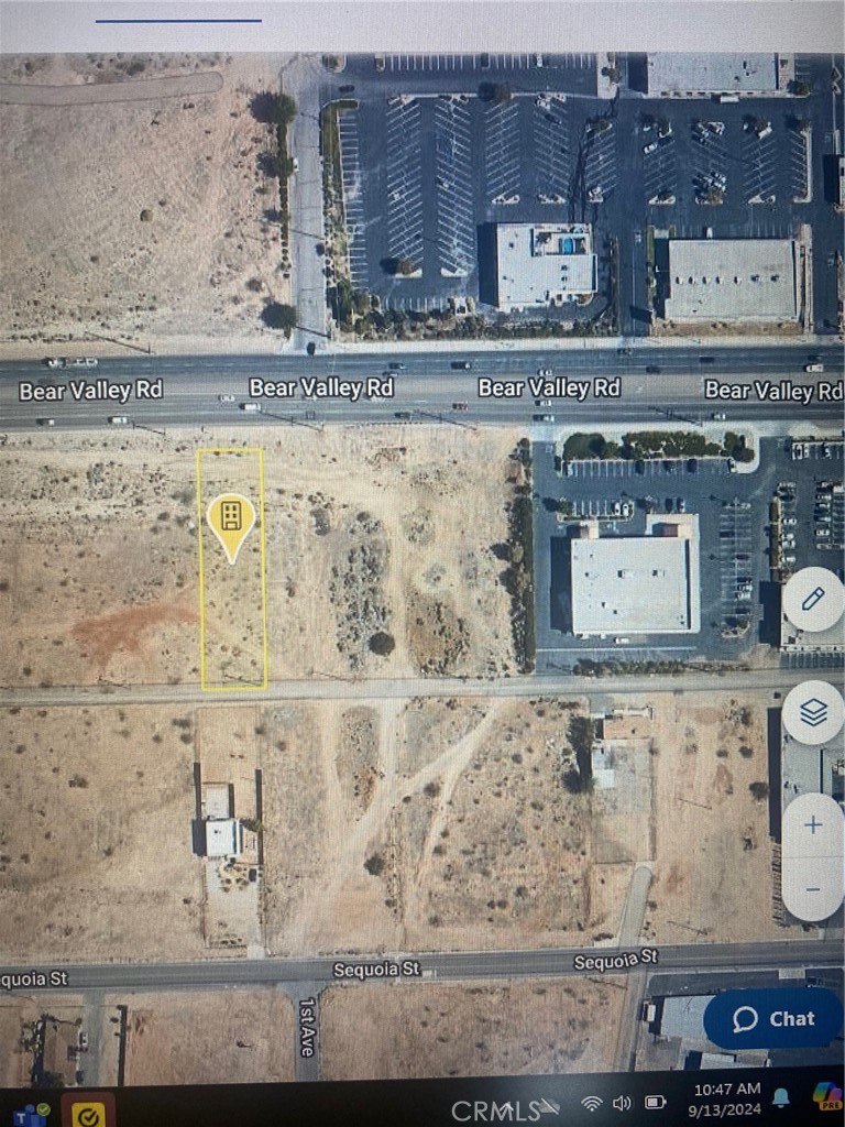 OWNER FINANCING AVAILABLE! Prime commercial location on heavily traveled Bear Valley Road. Close to existing commercial development centers. buyer to verify all potential uses and availability of utilities.