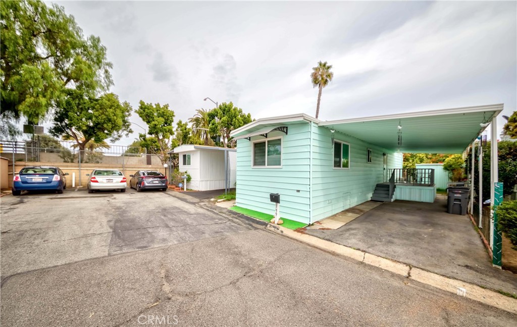 In the center of Lakewood Mobile Estates Community, this 1 bedroom, 1 bath, fully updated manufactured home is awaiting a new owner. The monthly space rent is very low in comparison to neighboring communities and makes it very affordable for 55+ seniors to live. This 55+ park has close to 200 homes and many amenities for the homeowners to enjoy such as swimming pool, spa, clubhouse and game rooms with pool table. This home is very low maintenance with all the upgrades needed and upgraded blinds throughout the home. This is a must see and affordable for seniors. Come check it out!