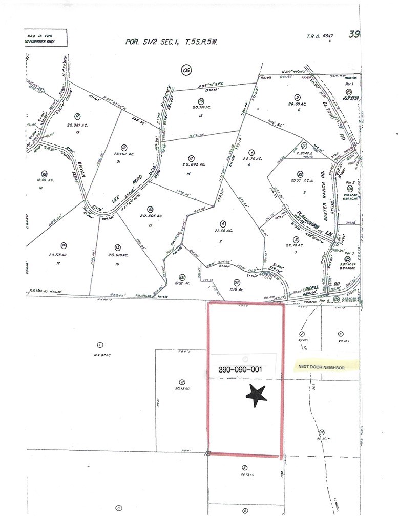 WOW! 80 ACRES LEVEL, $4,988 AN ACRE! ROLLING, LEVELISH, AND HILLY WEST OF EL TORO ROAD AND SOUTH OF BAXTER RANCH ROAD. IT APPEARS THE ASSESSOR MAP AND THE AERIAL MAP HAVE DIFFERENT LOCATIONS OF LINDELL ROAD AS THE AERIAL MAP HAS LINDELL RUNNING THROUGH THIS 80-ACRE PARCEL AND THE ASSESSOR MAP HAS L INDELL ROAD NEXT TO 80 ACRES. SEE MAPS. THERE IS A MOBILE/MANUFACTURED HOME ON TWO 20-ACRE PARCELS NEXT TO THESE 80 ACRES. LEGAL ADDRESS IS 25010 STOVEPIPE CANYON ROAD, LAKE ELSINORE, CA. STOVEPIPE AND LINDELL APPEAR TO BE THE SAME ROAD. EACH 20-ACRE PARCEL NUMBER AND ADDRESS IS 390-090-002 AKA 25010 STOVEPIPE AND 390-090-003 AKA 25020 LINDELL. HOMES COST WAY MORE THAN THESE 80 ACRES. THIS IS A VERY PEACEFUL AREA GREAT FOR THOSE WHO WOULD LIKE TO BUILD A HOME AND DEVELOP A PLANNED RANCHERO OVER THE YEARS. SELL 10 OR 20, EVEN 30 OR 40 ACRES A LITTLE AT A TIME FOR GOOD PROFIT AND MAKE MORE IMPROVEMENTS TO THE RANCHERO. THERE IS ALSO GREAT POTENTIAL FOR AN INVESTOR LOOKING TO HOLD OR SUBDIVIDE THESE 80 ACRES IN THE PATH OF GROWTH. MANY POSSIBILITIES. PLEASE USE MAPS IN SUPPLEMENTS AND THE NEIGHBOR'S ADDRESSES.