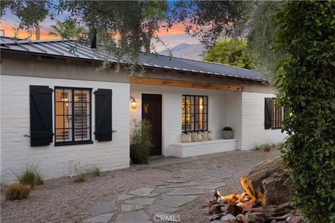 A home in Palm Springs