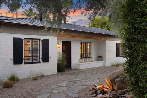 A home in Palm Springs