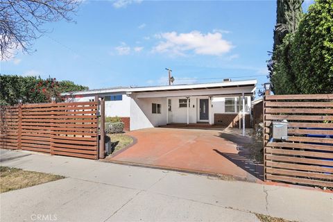 A home in Reseda