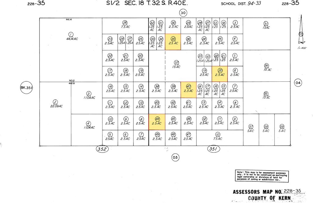 2.5 acres Agricultural/residential lot located in the second community of California City! The property is situated South of Gordon Blvd. Hwy. 58 is about 7 miles to the south and Hwy. 395 is about 8 miles to the east. California city is less than 10 minutes to the west. (Total of 5 Parcels - Approximately 12 acres can be sold together or separately. Call for APN numbers and details). Great view of mountains, desert, and starry nights. Investment Opportunity! You may google the following Coordinates to locate the property: 35.144573 -117.726793