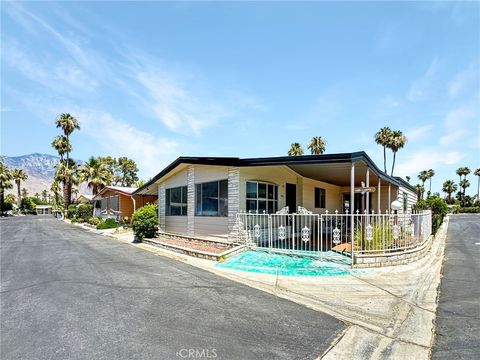 A home in Palm Springs