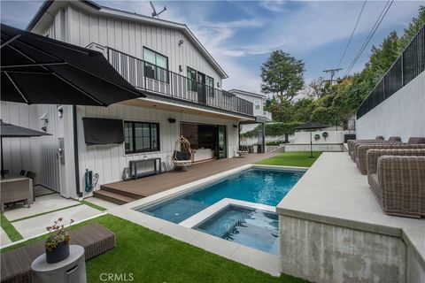 A home in Sherman Oaks