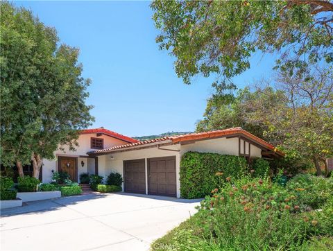 A home in Rancho Palos Verdes