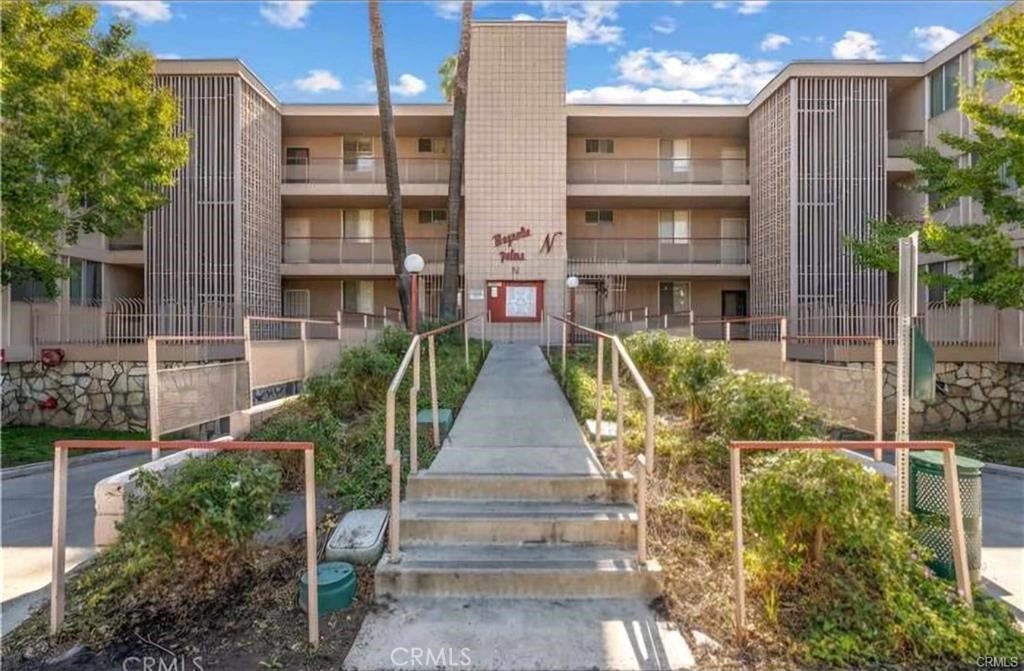 Back on the Market! Discover this beautifully, remodeled, updated turn key 2-bedroom, 1-bathroom condo; perfectly situated on the first floor for effortless accessibility. 2 spacious bedrooms with ample natural light and Large closets. 1 bathroom with modern fixtures In-unit washer and dryer hookups and new plumbing- Brand-new washer and dryer unit and 1 year old modern refrigerator. Large living room with floor to ceiling windows with slider door leading into its own Patio area. Relax and jump into the sparkling pool or enjoy the spa, surrounded by serene and well maintained landscaping and picnic resting areas. Kitchen has plenty of cabinets, making storage easy. Central and Heating systems both in great working condition.. Fresh renovations throughout. Easy access to amenities and parking. Corner Unit with one parking spot with storage in the underground parking garage. Perfect for first-time buyers, retirees, or investors. This property is located in Magnolia Palms community. Walking distance to shopping centers and schools. Conveniently located 5 minutes away from the 91 freeway. Come and take a look! This property is priced to sell. Do not miss this great opportunity.