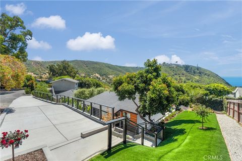 A home in Laguna Beach