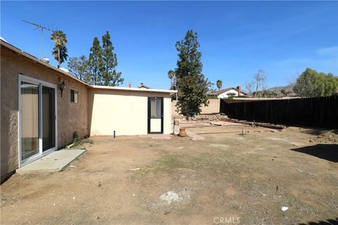 A home in Moreno Valley