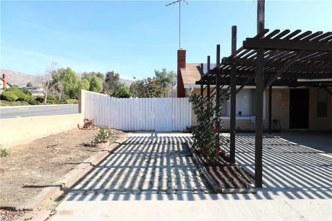 A home in Moreno Valley