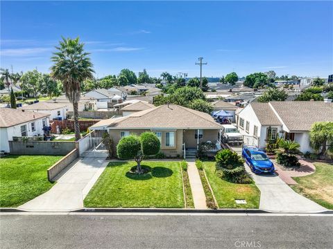 A home in Downey