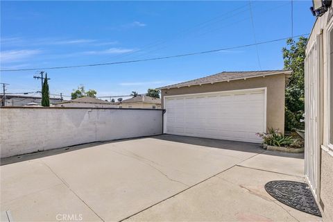 A home in Downey