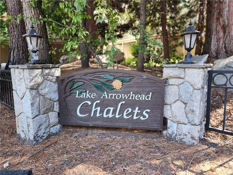 A home in Lake Arrowhead