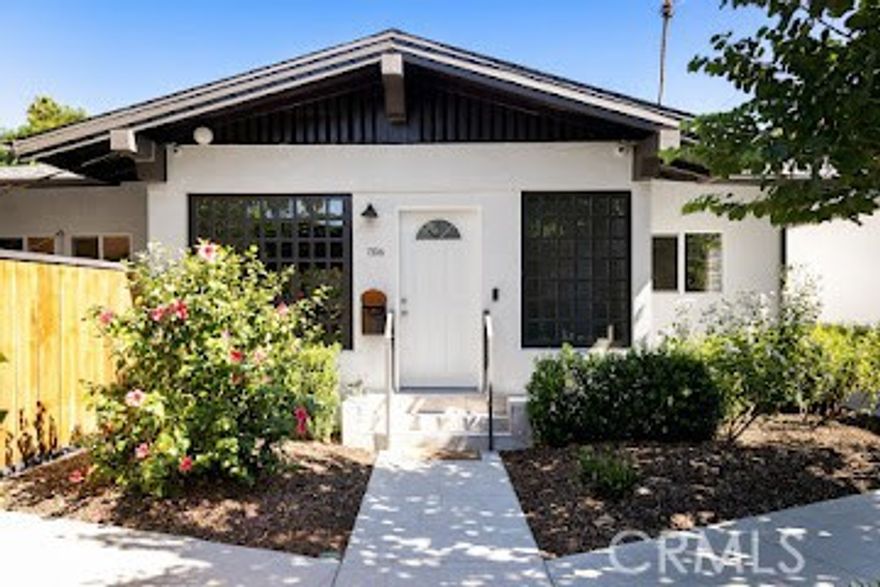 Come see this totally remodeled apartment in a duplex and live on a one level, like house luxury apartment, all with new wood-like floors, huge family room, newer kitchen cabinets, stainless steel appliances (refrigerator, dishwasher, stove, microwave), stone counter tops, all remodeled modern bathrooms with ceramic tile, frameless shower enclosures, new faucets and stone counter tops, newer central A/C, all gated and secured with cameras system, great central location close to all shopping, transportation, FRWYs and everything else, 2 car parking, private patio (like a back yard), common laundry room with newer machines is available for your use.