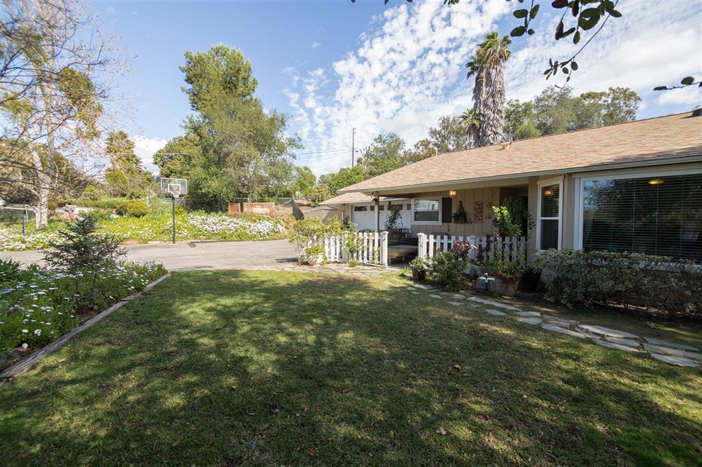 Adorable Ranch Home In Southeast Fallbrook. Quiet Country Living, But Convenient To Town. 3 Bedroom Floor Plan With Usable Room Sizes. Room To Expand. Land For Horses, Pets, A Garden, A Pool, An RV Or? Includes 18 Tree Mature Organic Multi-Fruit Orchard. Easy Drive To Hwy 76 Or I-15. Desirable Fallbrook Schools For A Growing Family. There Is A Detached Shed And Attached Workshop/Storage Room. Granite Kitchen And Hardwood Floors Throughout Except Tiled Kitchen And Baths. Master Shower Beautifully Redone. Neighborhoods: Rural Southeast of town Equipment: Garage Door Opener, Range/Oven Other Fees: 0 Sewer: Septic Installed Topography: LL,GSL