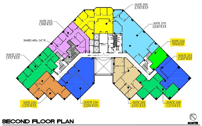 3401 Centre Lake Drive 200, 225, 229