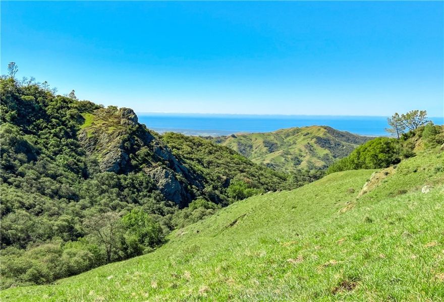 California Coastal ranch. 1,540 +- acres located approximately 12 miles from the historic town of Cambria. This ranch is a private, natural and peaceful setting high in the Adelaida Mountains. Multiple springs and a seasonal pond supply ample water for livestock and wildlife. The ranch boasts expansive coastline and Lake Nacimiento views. Portions of the ranch back up to BLM public land. There are numerous roads throughout the property with year round access off of Santa Rosa Creek Road. There are 13 parcels zoned ag and currently not in the ag preserve. Offered at 5,900,000