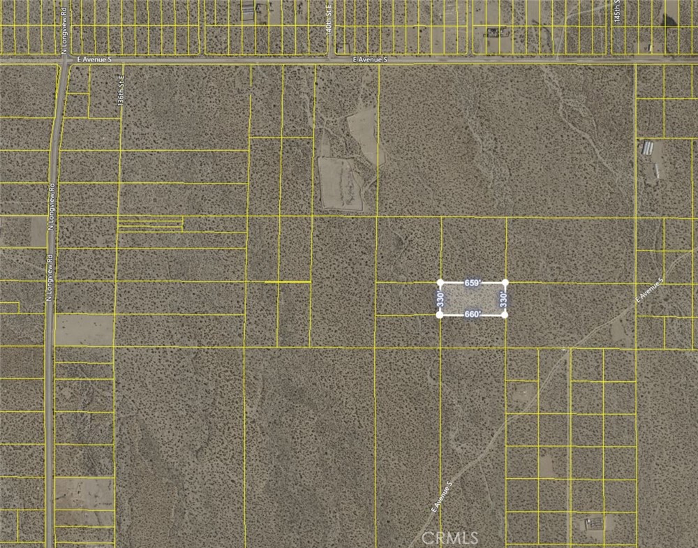 Excellent land parcel in the Littlerock area. 5 acres of land for a low price! Very close to Ave S, Ave T, and Longview Rd for access to developed residential and commercial areas. There are many horse properties and ranches in this area. This parcel provides a huge space for someone to build a custom home, install a mobile home, or establish a small farm with a location that is not too far away from established areas. This is a great parcel at a great price!