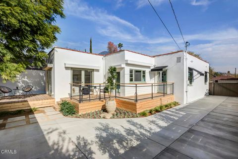 A home in Pasadena