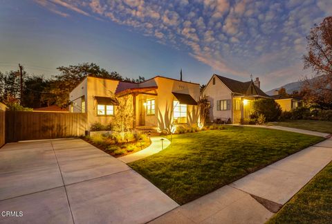 A home in Pasadena