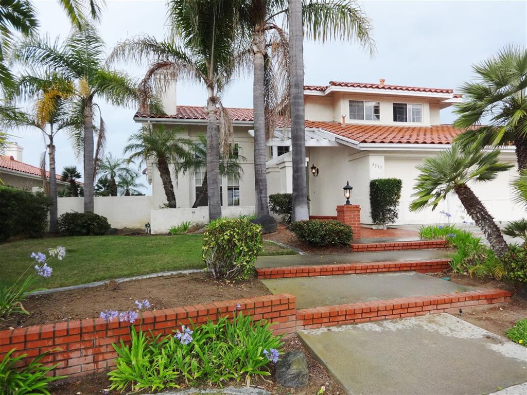Amazing Carlsbad Lagoon & Ocean Views! Located in Capri of Carlsbad, home is 2,700+sq ft, separate living room, family room with wet bar & dining area. Modern kitchen with lots of counter space & cabinetry, light & bright with breakfast area and back patio access. MBR on the first floor, walk-in closet & fireplace in suite, MBA has separate shower & soaking tub, double sinks plus vanity & back patio access. Spacious den or 5th bedroom on second floor with ocean views! Gardener Included, Deposit $4000. Neighborhoods: Capri View: Lagoon/Estuary
