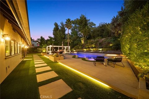 A home in Tarzana