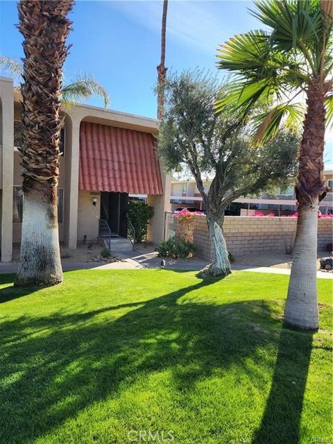 A home in Palm Springs