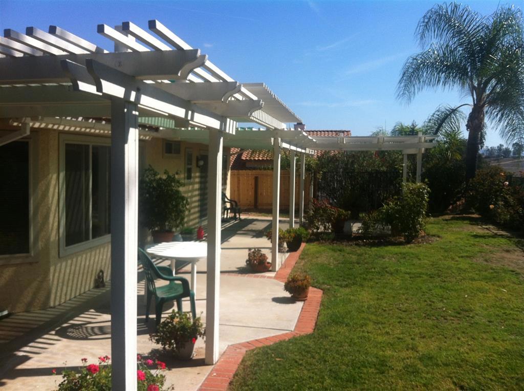 EXCELLENT LOCATION CLOSE TO THE OLD ESCONDIDO COUNTRY CLUB. SINGLE STORY FOUR BR 3 CAR GARAGE. NEWER DUAL PANE WINDOWS, SOME WOOD FLOORING AND TILED KITCHEN. TILE ROOF, HUGE COVERED PATIO OF OVER 600 SQ FT. USABLE LOT WITH SOME NEW FENCING. FIRE PLACE IN FR HAS GAS AVAILABLE. VAULTED CEILINGS WITH STAINED GLASS WINDOW ABOVE DINNING ROOM AREA. BAR AREA WITH SINK. CEILING FANS AND SOLAR TUBE SKYLIGHTS. MBR HAS WALK IN CLOSET. WASHER, DRYER AND REFRIGERATOR ARE NEGOTIABLE. Neighborhoods: SUNSET HEIGHTS Equipment: Garage Door Opener, Range/Oven, Satellite Dish Other Fees: 0 Sewer: Sewer Connected Topography: LL,