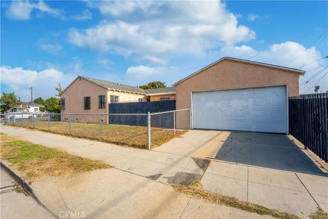 A home in Compton