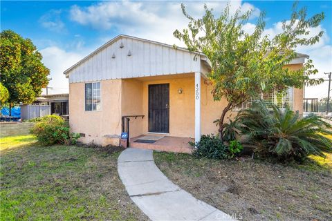 A home in Compton