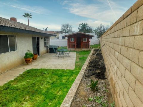 A home in Moreno Valley