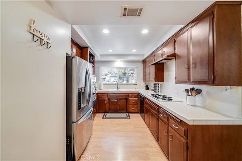 A home in La Habra