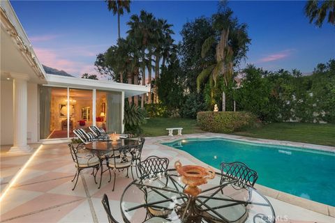 A home in Palm Springs