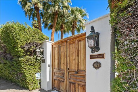 A home in Palm Springs