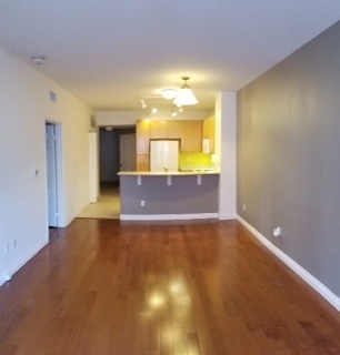 Prime location in Marina District! 4th floor condo features open floor plan, beautiful hardwood & tile flooring, new paint, washer/dryer in unit, spacious balcony with city views, storage closet and 2 parking spaces! Units shows very well and ready for move-in. Large master bedroom with walk-in closet and access to balcony. Tenant will have access to fitness room and bbq/lounge area. Enjoy the quick walk to Petco Park, Convention Center, the bay, shopping, dining and all that Downtown living offers! Non-smokers only. No pets. Neighborhoods: Marina District Complex Features: ,, View: City,Evening Lights Sewer: Sewer Connected