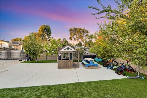 A home in La Habra