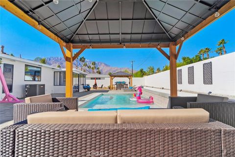 A home in Palm Springs