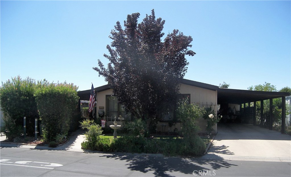 Wonderful home in Quail Run Senior Estates. 55+ community has a club house, pool, tennis courts and more. 2 bedroom, 2 bathroom manufactured home. Carport, covered patio, enclosed storage room in carport, and nice little yard. Does not include lot, manufactured home only.
