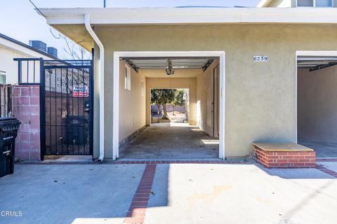 A home in Van Nuys