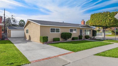 A home in La Habra