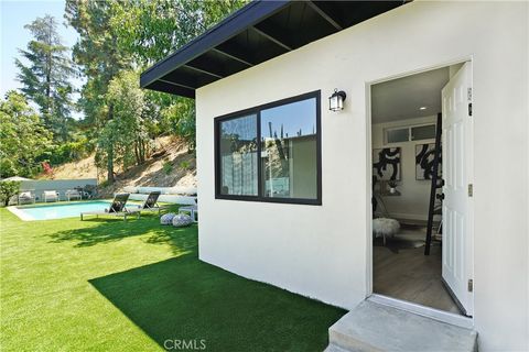 A home in Tarzana