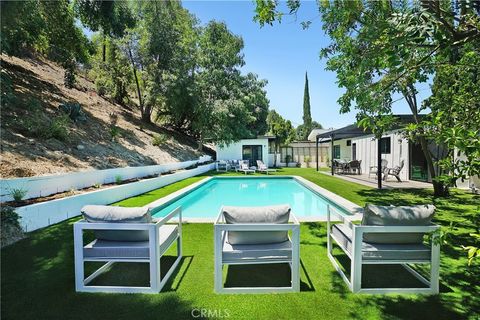 A home in Tarzana