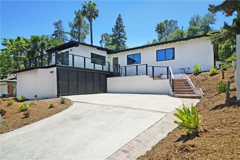 A home in Tarzana