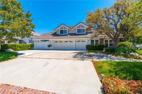 A home in Yorba Linda