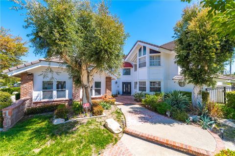 A home in Yorba Linda