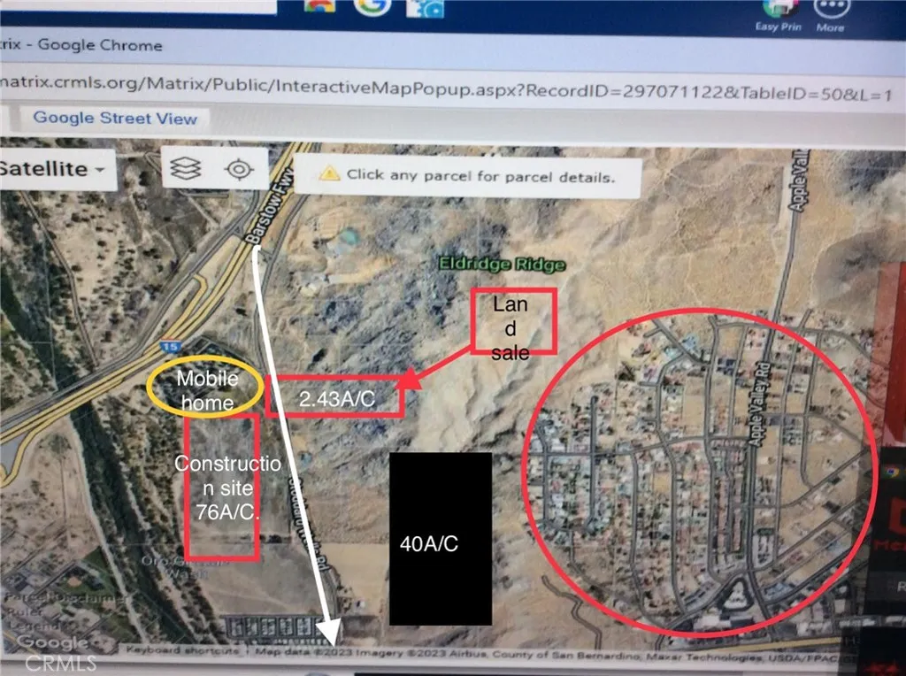 Apple Valley, California 92307, United States, ,Land,Active,98813