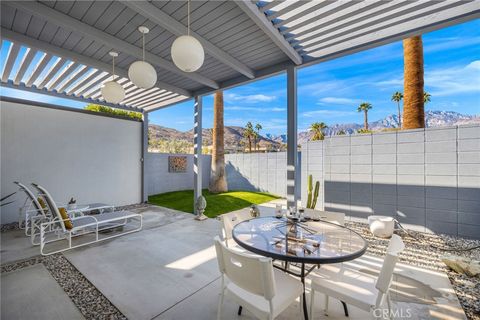 A home in Palm Springs